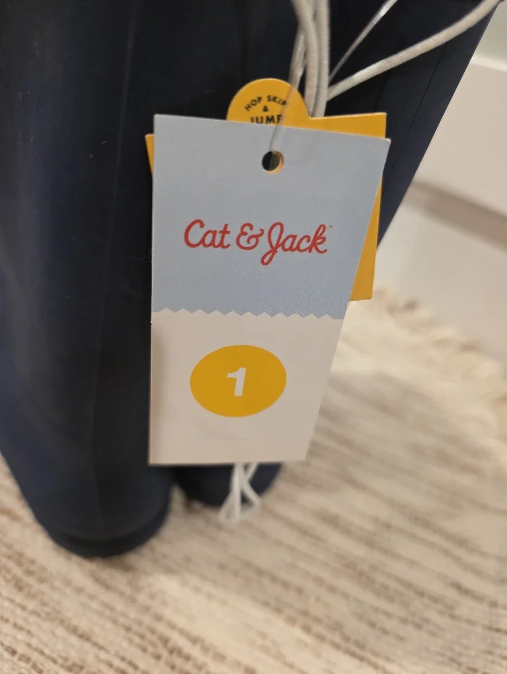 Cat & Jack Navy Blue Kids Rain Boots
